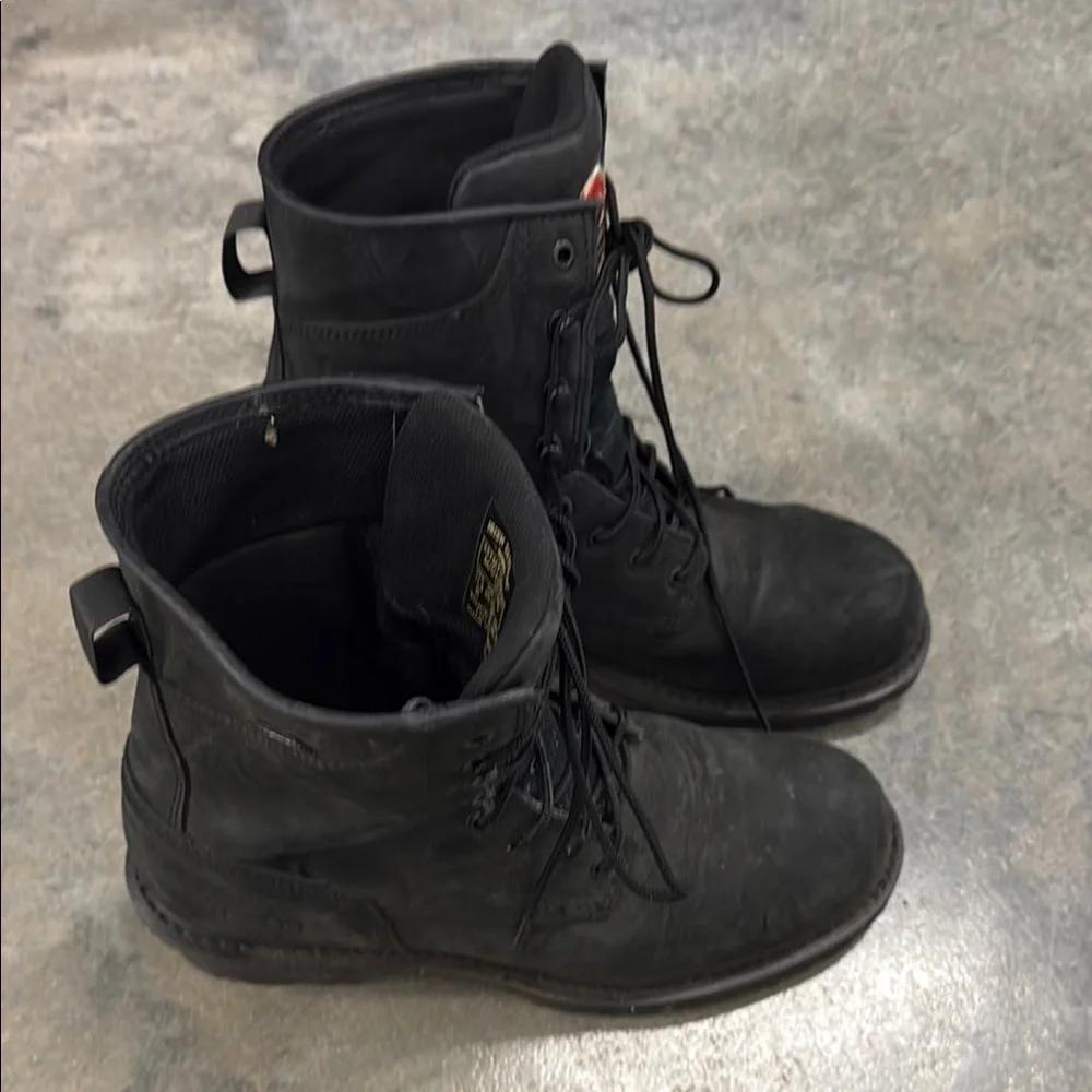 Red Wing Shoes Black Leather Boots